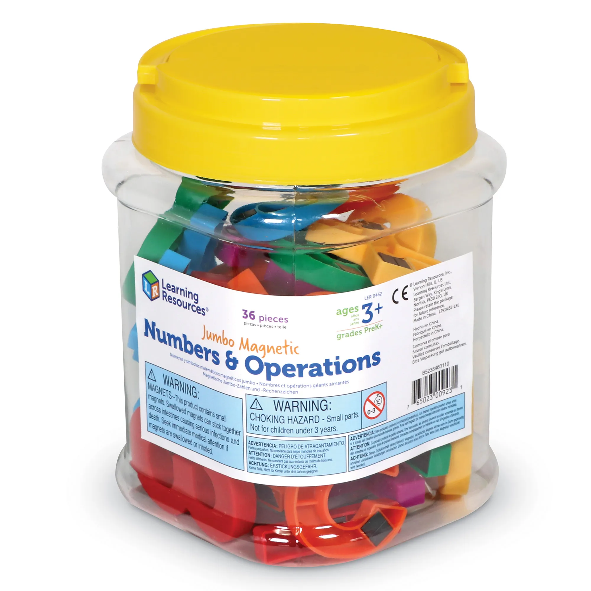 Learning Resources Puzzle Jumbo Magnetic Numbers & Operations
