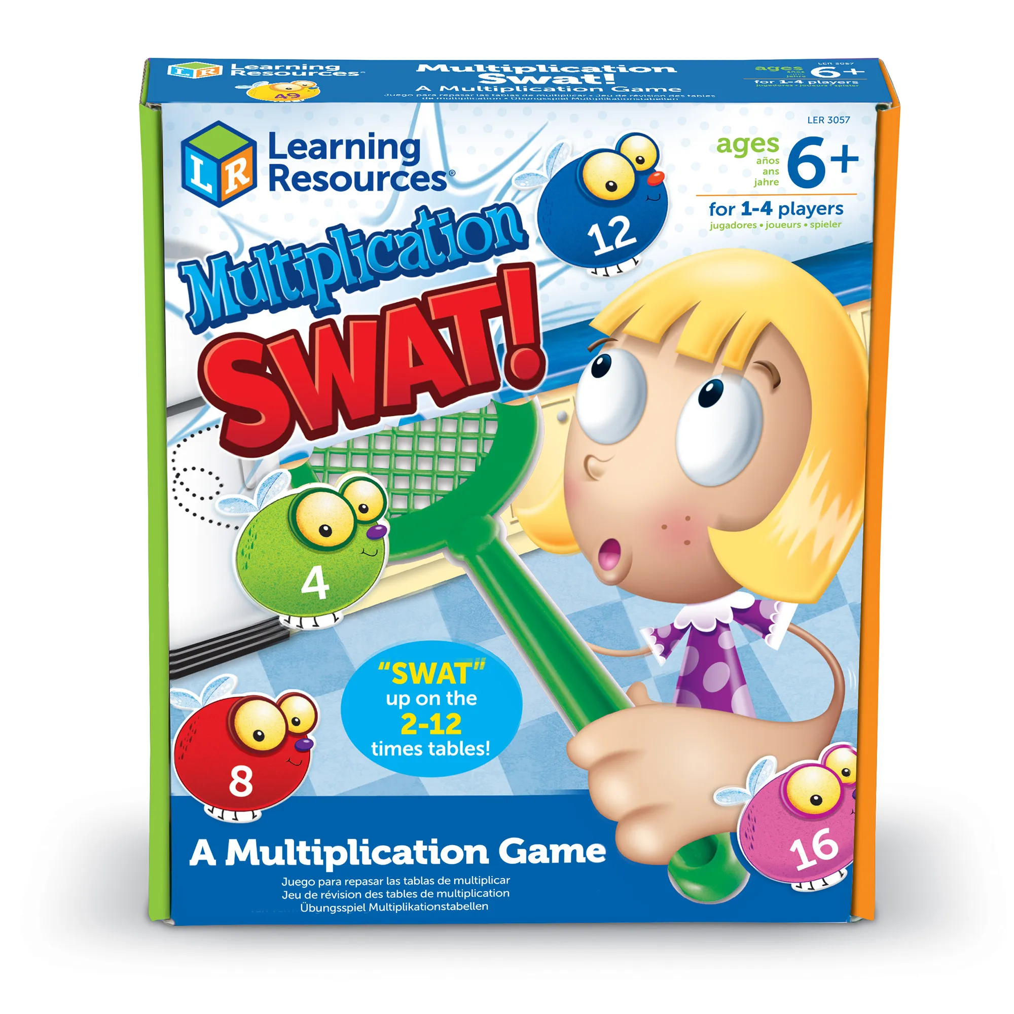 Learning Resources Puzzle Multiplication Swat