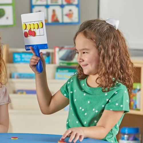 Alternative view of Learning Resources Puzzle Magnetic Ten-Frame Answer Boards