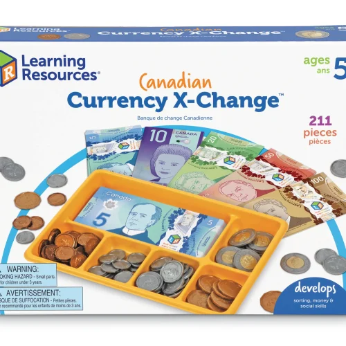 Alternative view of Learning Resources Puzzle Canadian Currency X-Change™ Activity Set