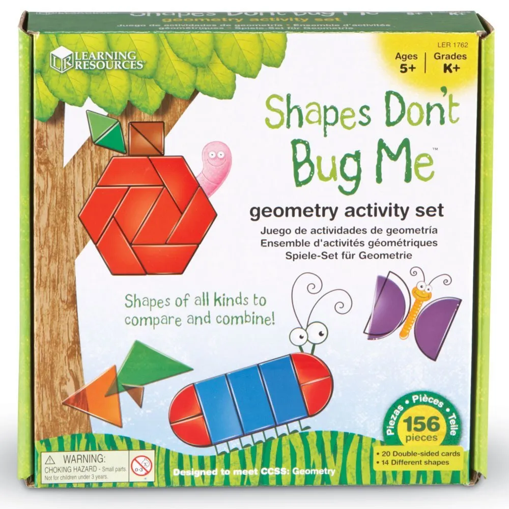 Shapes Don't Bug Me™ Geometry Activity Set - Image 4