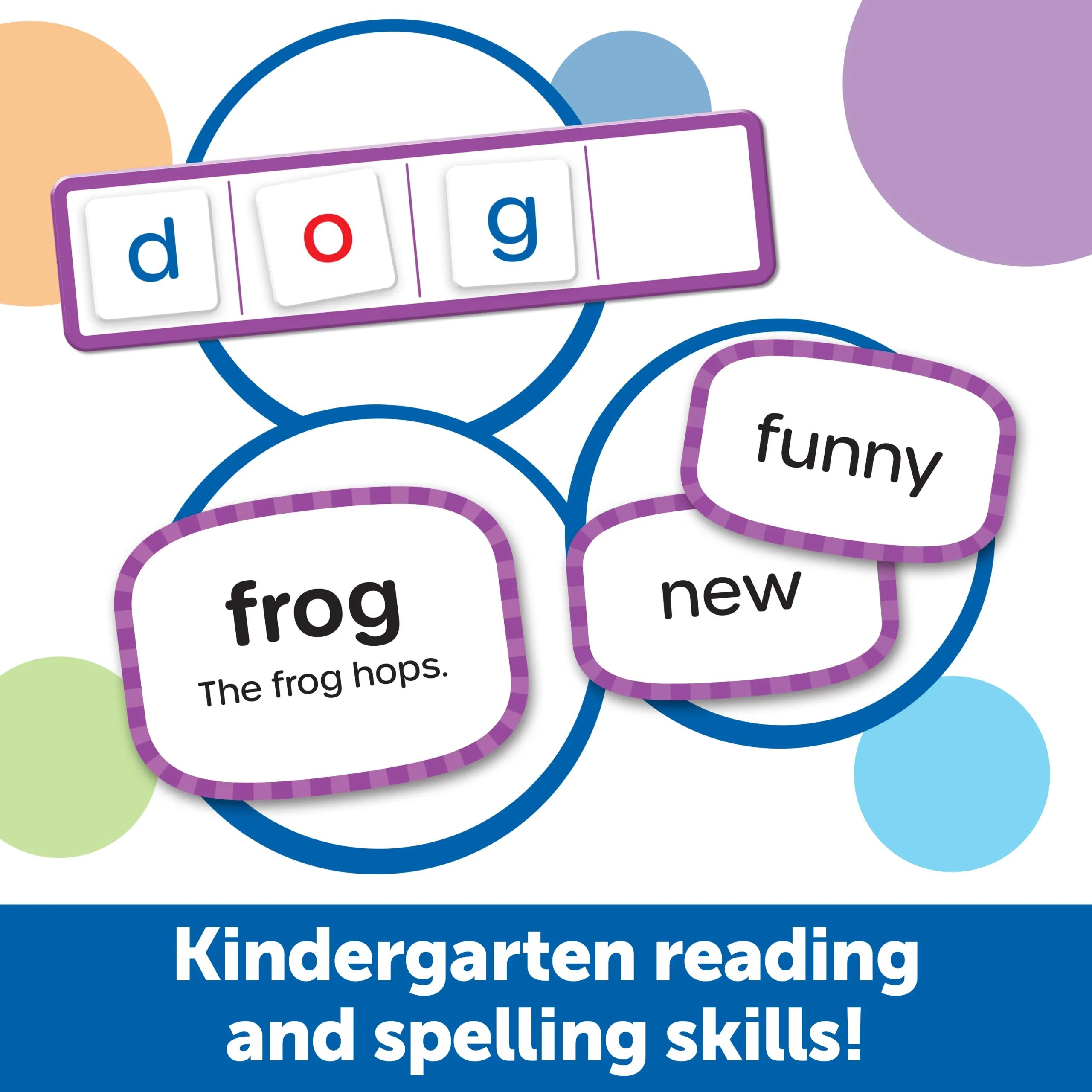Learning Resources Puzzle Skill Builders! Kindergarten Reading - Image 3