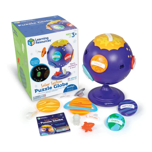 Solar System Puzzle Globe