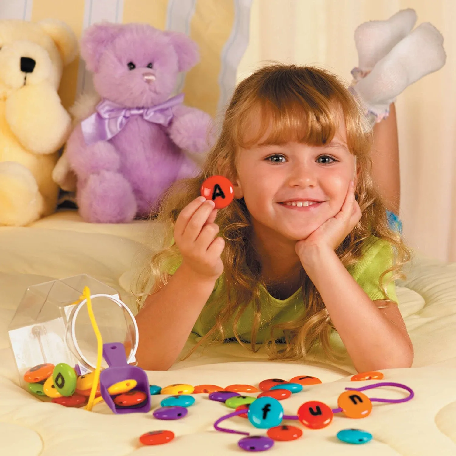 Learning Resources Puzzle Smart Snacks® ABC Lacing Sweets™ - Image 8