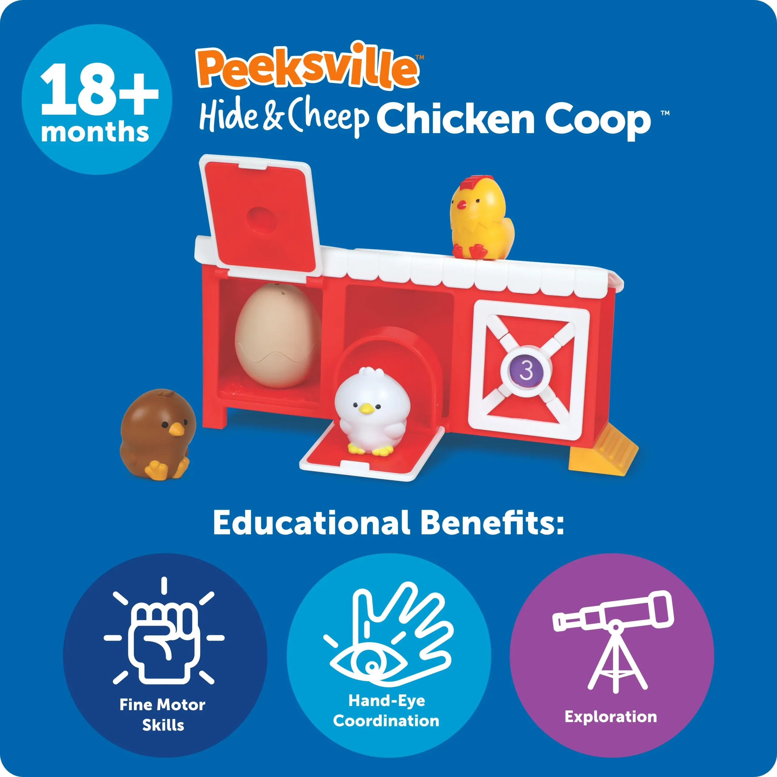 Peeksville® Hide & Cheep Chicken Coop™ - Image 6