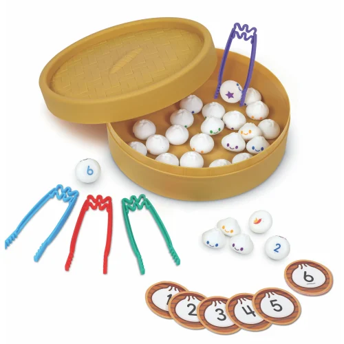 Learning Resources Puzzle Dumpling Dash Fine Motor Math Game