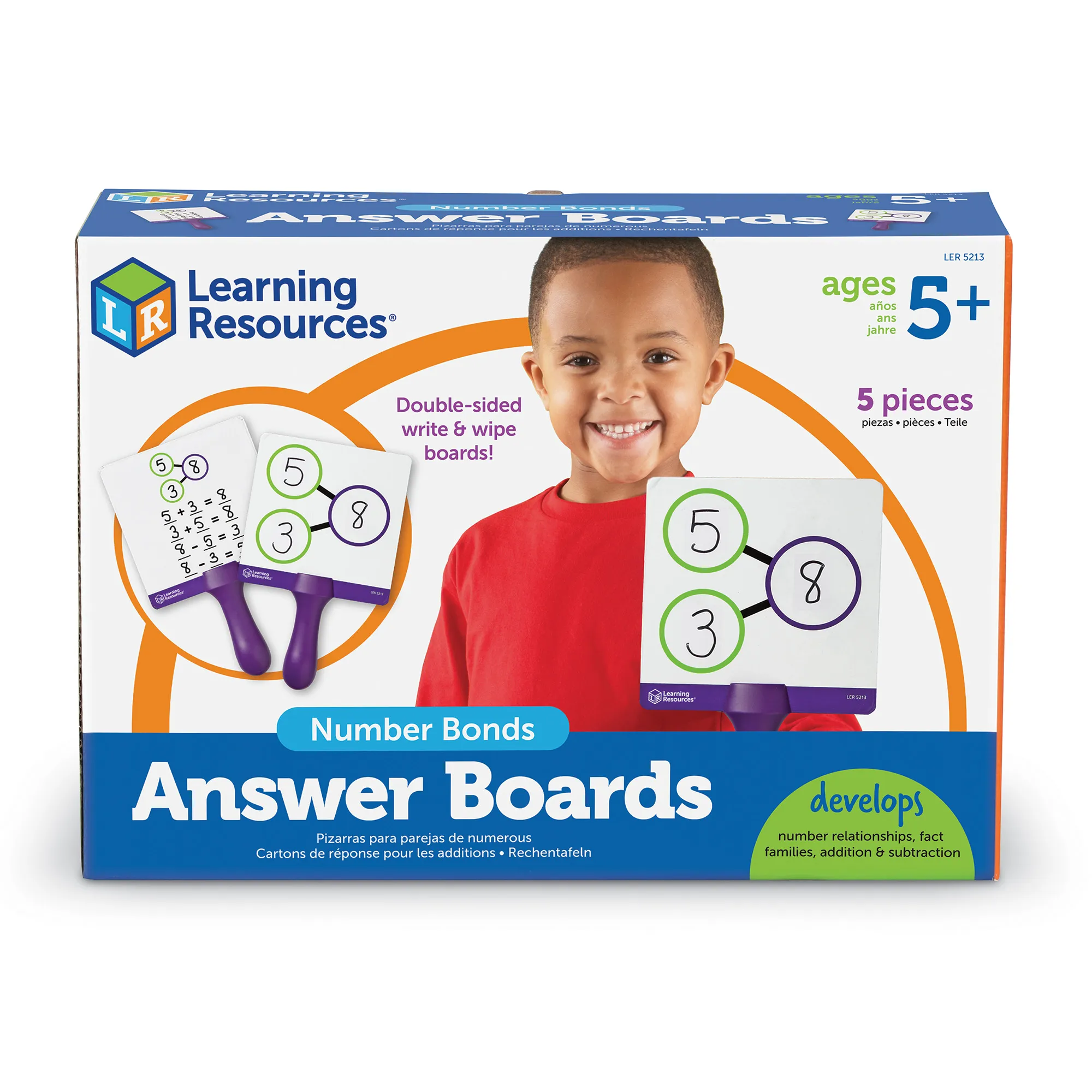Learning Resources Puzzle Number Bonds Answer Boards - Image 5