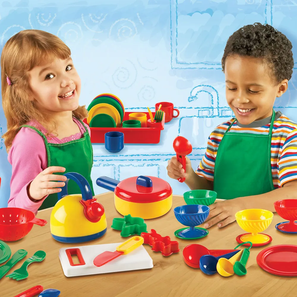 Learning Resources Puzzle Pretend & Play® Kitchen Set - Image 9