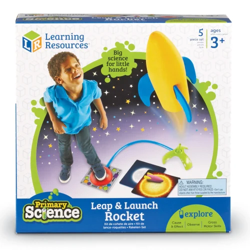 Alternative view of Primary Science Leap & Launch Rocket