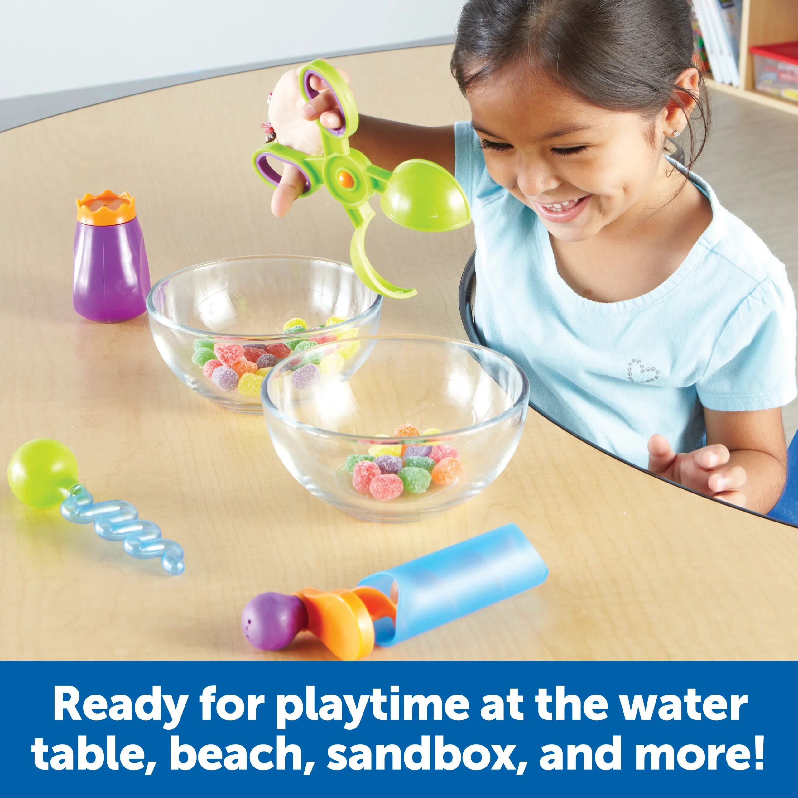 Learning Resources Puzzle Sand & Water Fine Motor Tool Set - Image 5