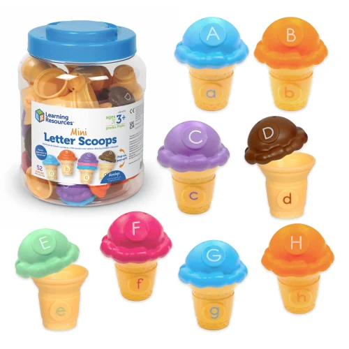 Learning Resources Puzzle Mini Letter Scoops