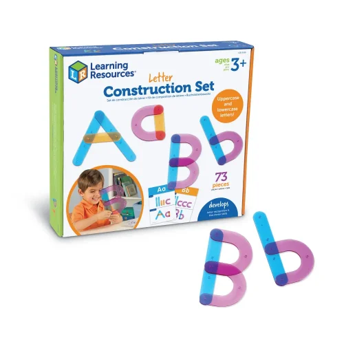 Learning Resources Puzzle Letter Construction Activity Set