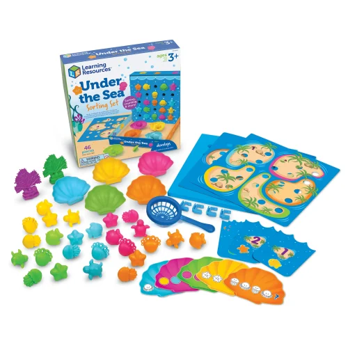Learning Resources Puzzle Under the Sea Sorting Set