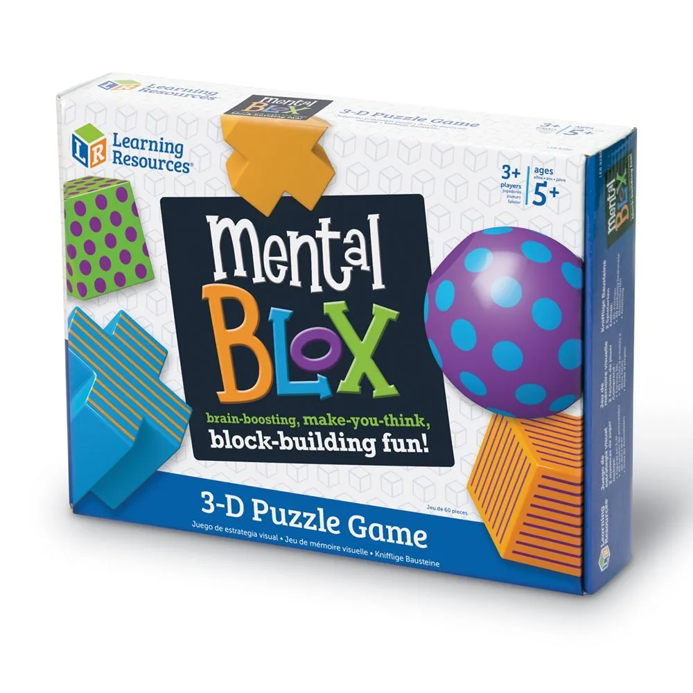 Learning Resources Puzzle Mental Blox Critical Thinking Game - Image 14