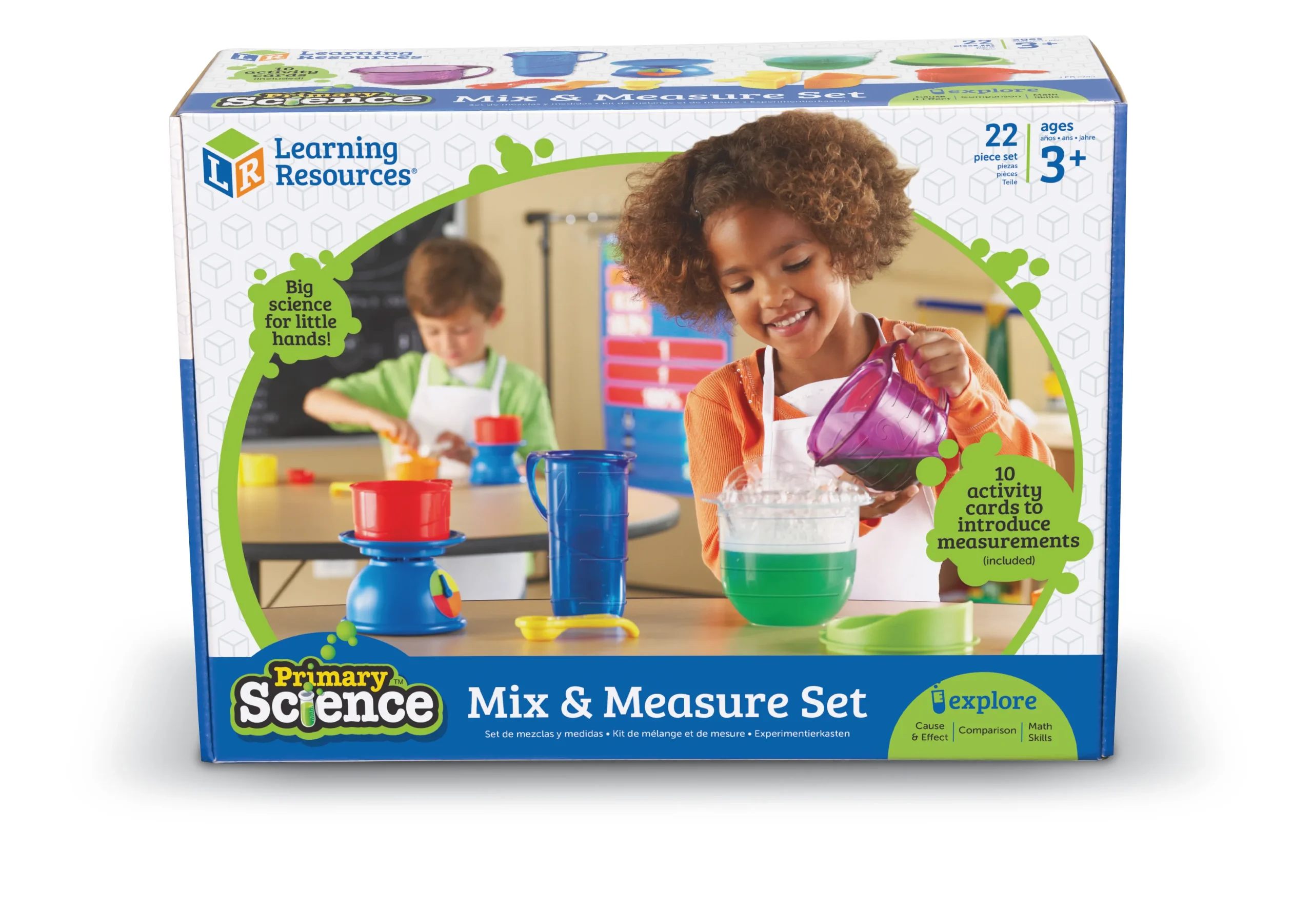 Learning Resources Puzzle Primary Science® Mix & Measure Set - Image 2