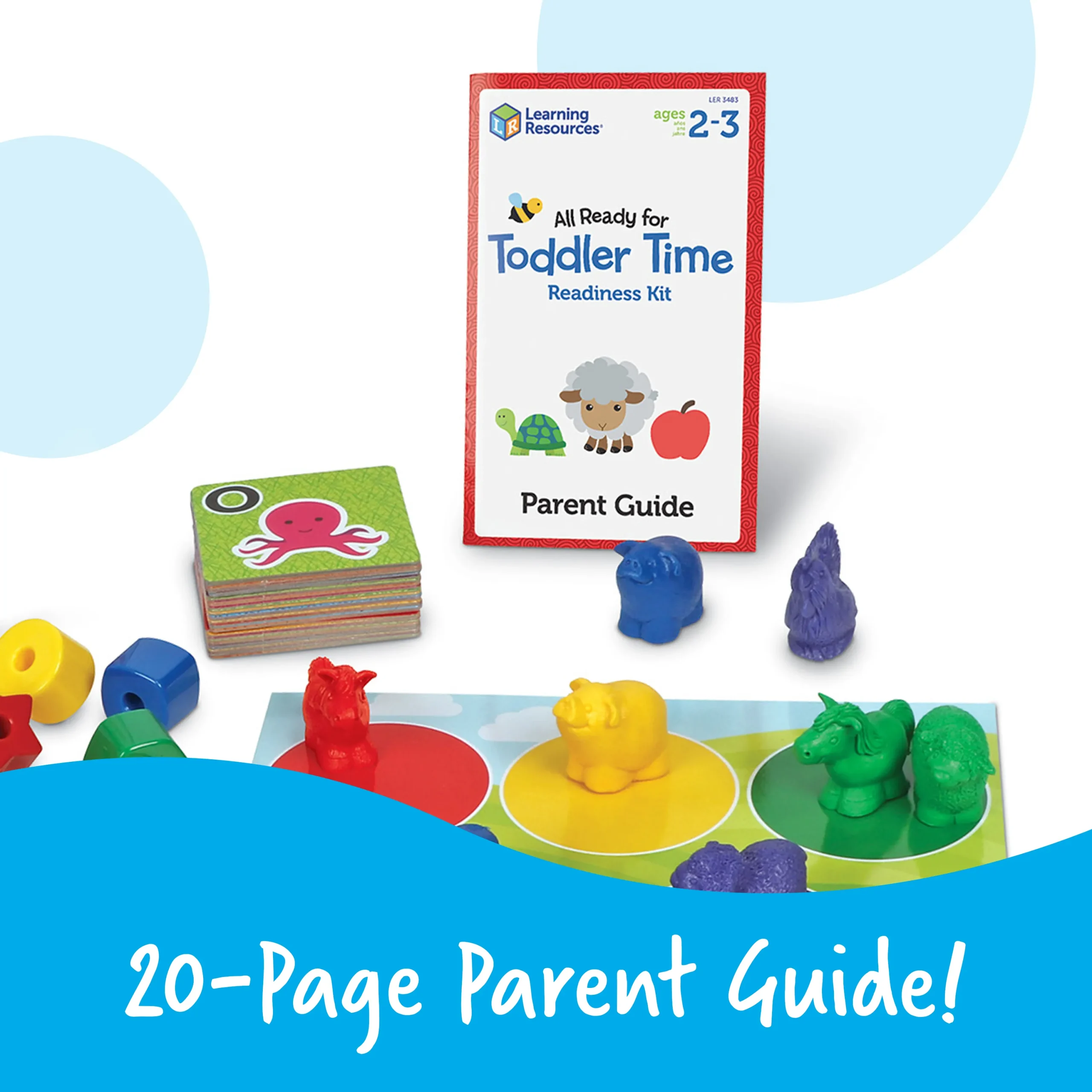 Learning Resources Puzzle All Ready for ToddLER- Time Readiness Kit - Image 5