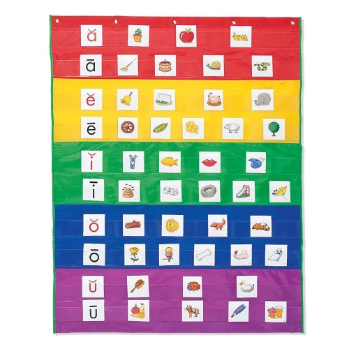 Learning Resources Puzzle Rainbow Pocket Chart