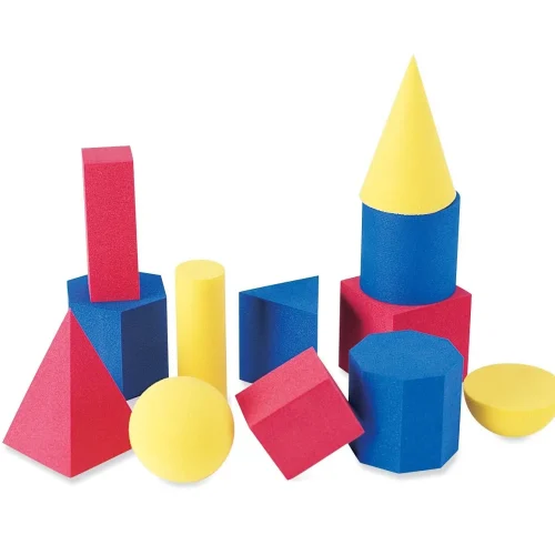 Learning Resources Puzzle Hands-On Soft™ Geometric Solids