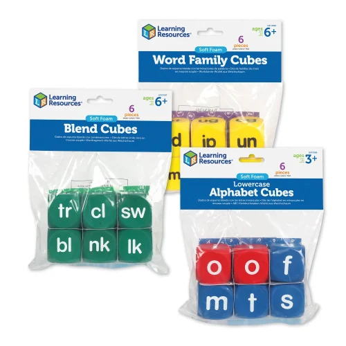 Soft Foam Phonics Cubes Set