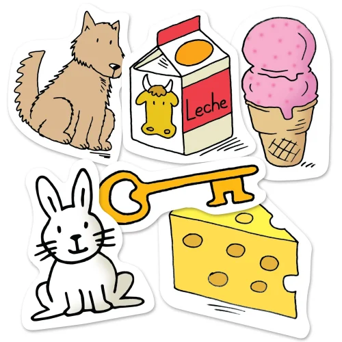 Alternative view of Learning Resources Puzzle El Centro de las Silabas (Spanish Syllables) Pocket Chart