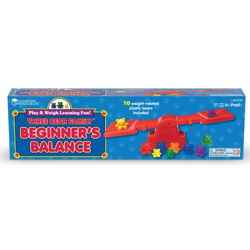 Alternative view of Learning Resources Puzzle Three Bear Family® Beginner's Balance Set