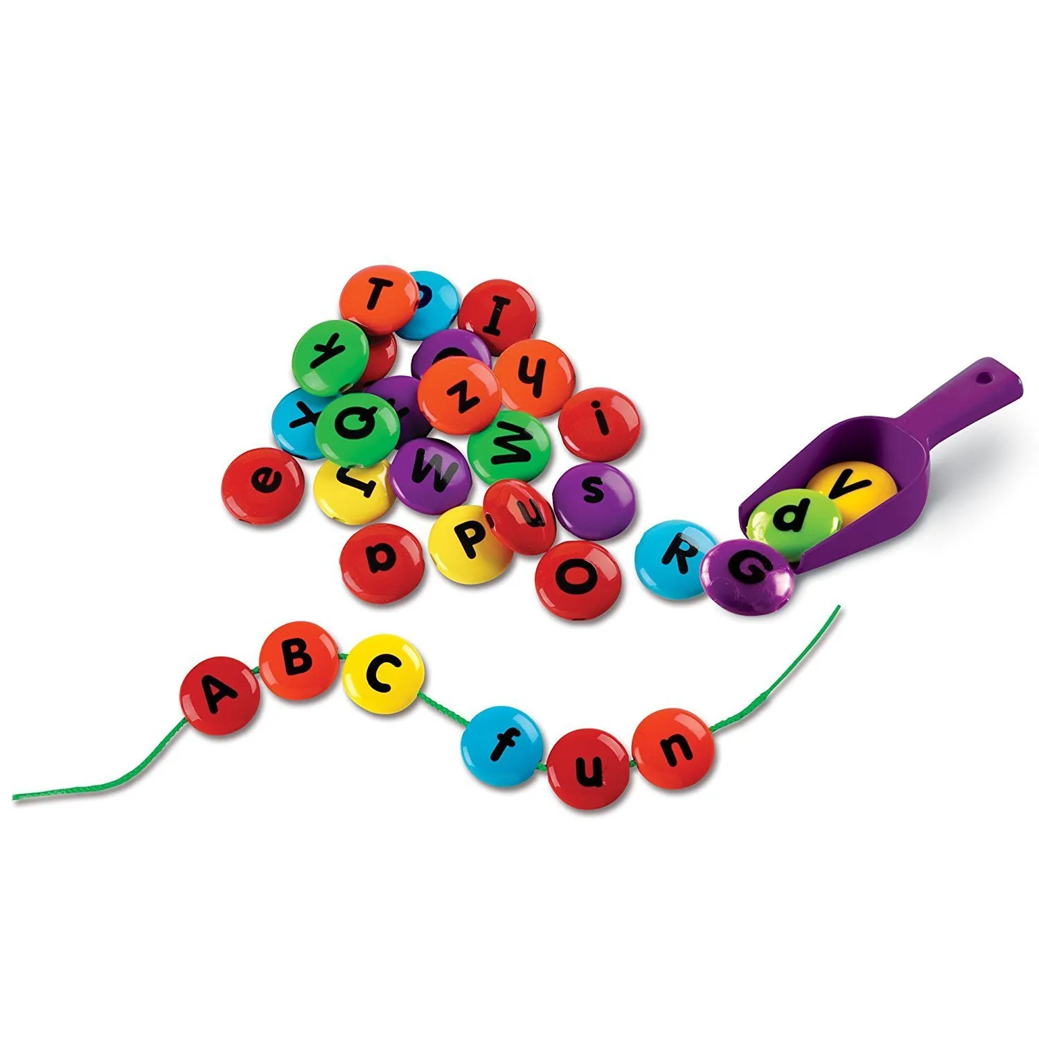 Learning Resources Puzzle Smart Snacks® ABC Lacing Sweets™ - Image 3