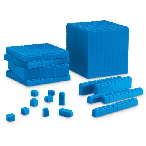 Learning Resources Puzzle Interlocking Base Ten Starter Set
