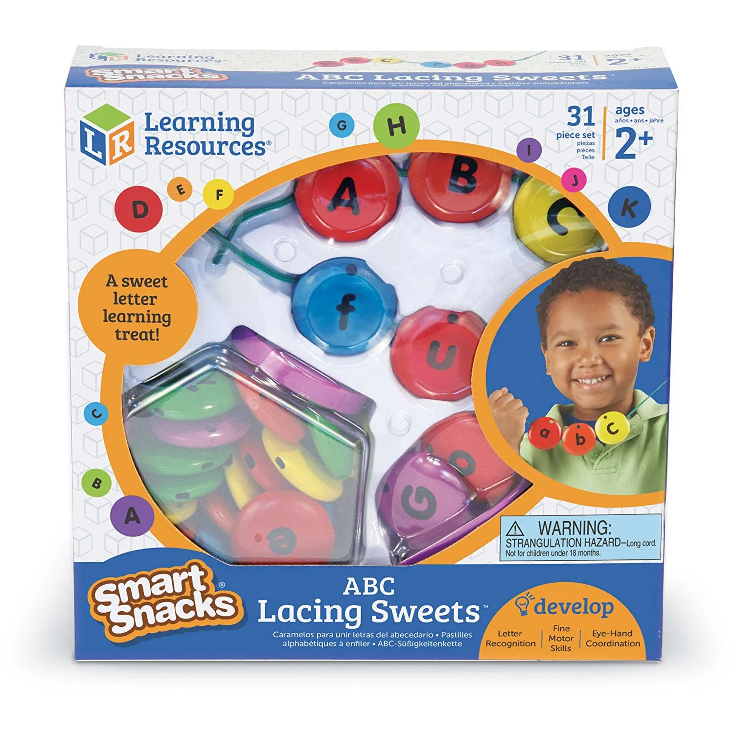Learning Resources Puzzle Smart Snacks® ABC Lacing Sweets™ - Image 9