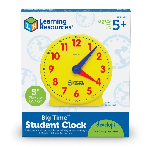 Alternative view of Learning Resources Puzzle Big Time™ Student Clock