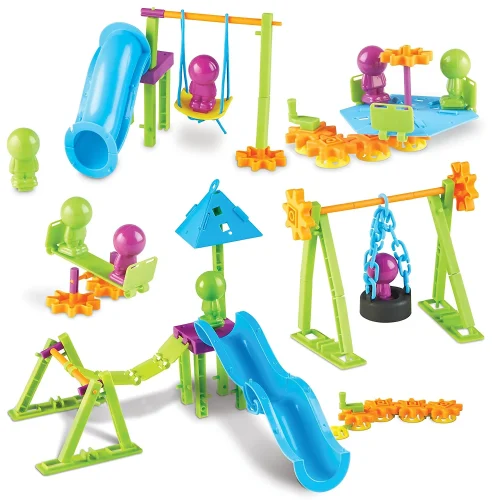 Learning Resources Puzzle Playground Engineering & Design Building Set