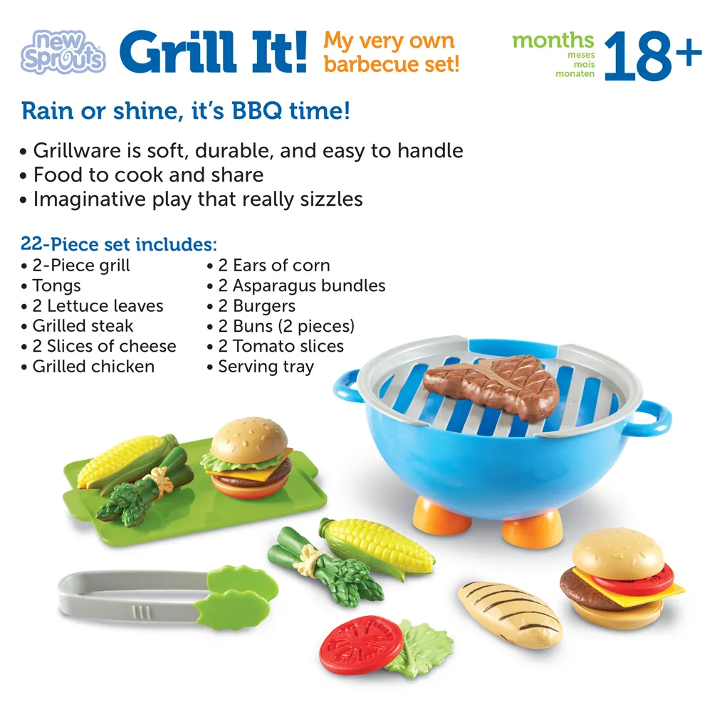 Learning Resources Puzzle New Sprouts® Grill It! - Image 7