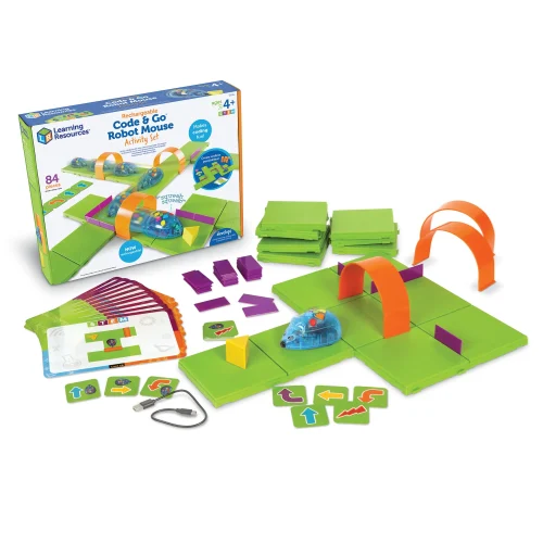 Learning Resources Puzzle Rechargeable Code & Go® Mouse Activity Set