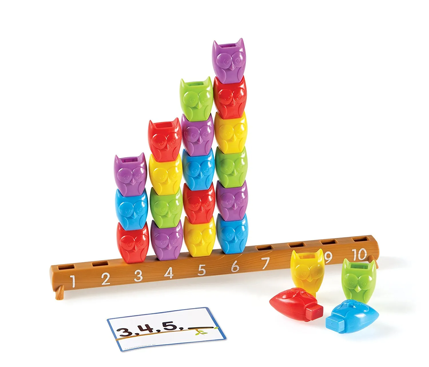 Learning Resources Puzzle 1-10 Counting Owls Activity Set - Image 3