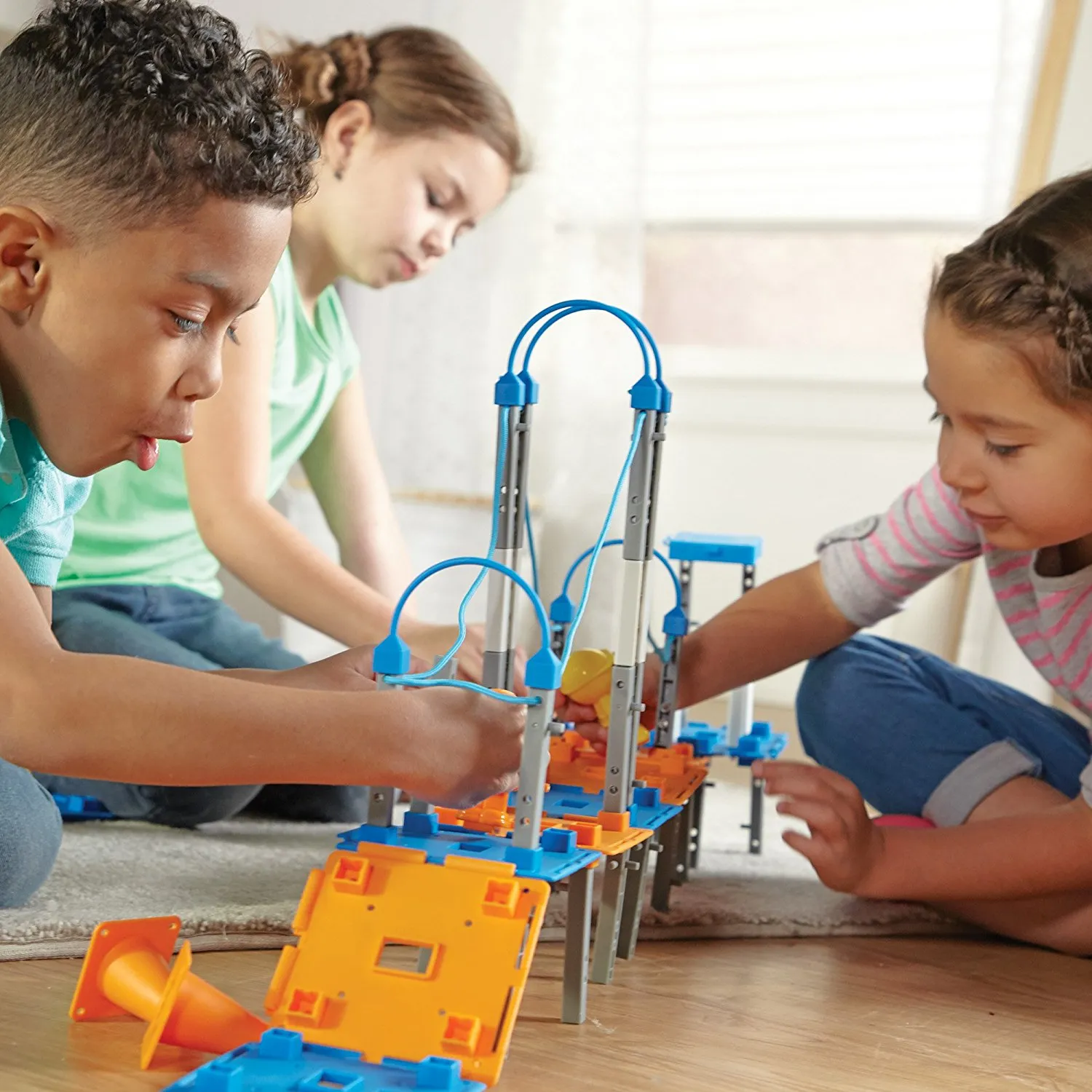 Learning Resources Puzzle Skate Park Engineering & Design Building Set - Image 4