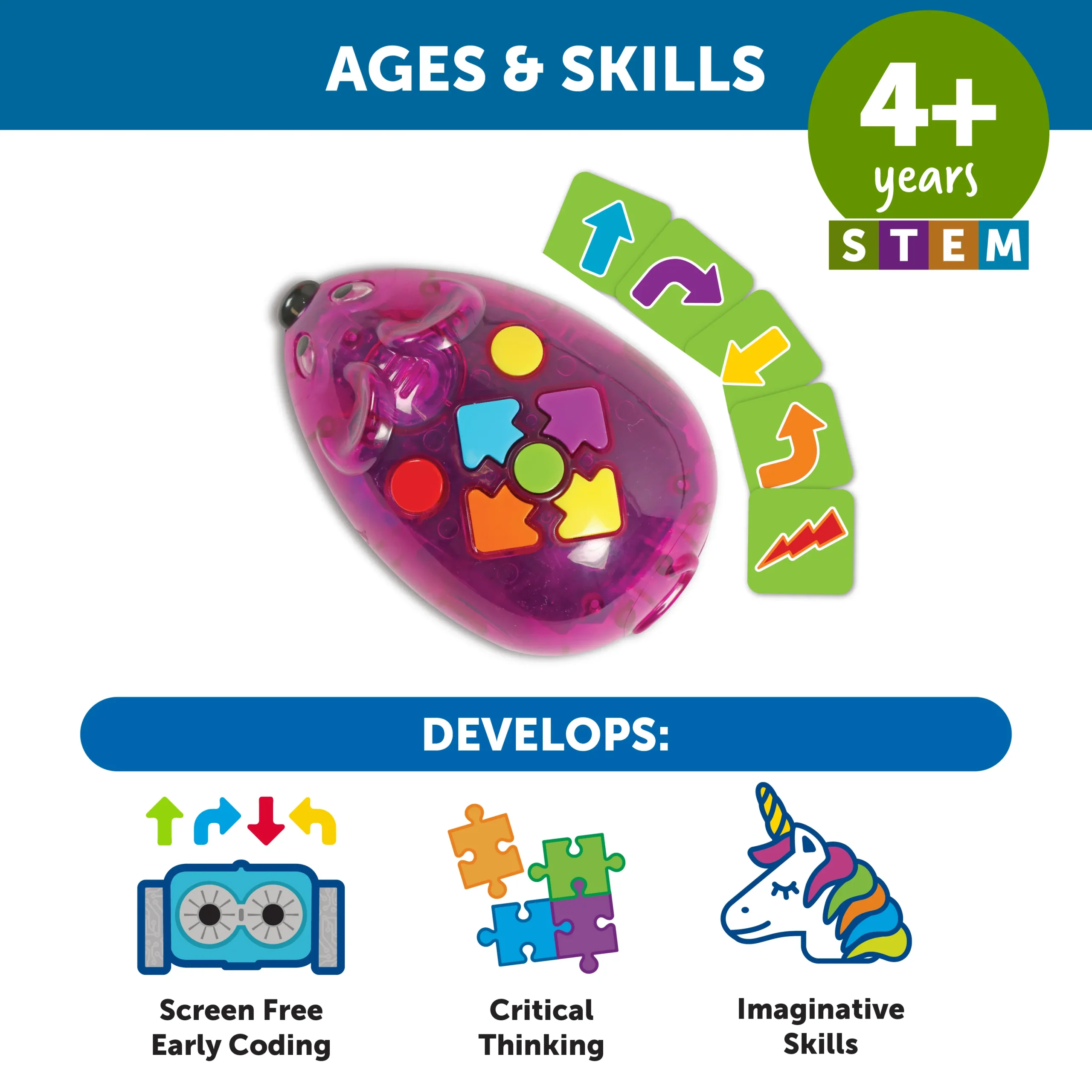 Learning Resources Puzzle Rechargeable Code & Go® Mouse - Image 6