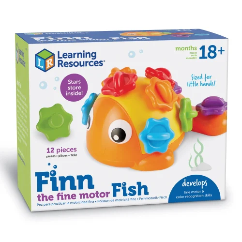 Alternative view of Learning Resources Puzzle Finn the Fine Motor Fish