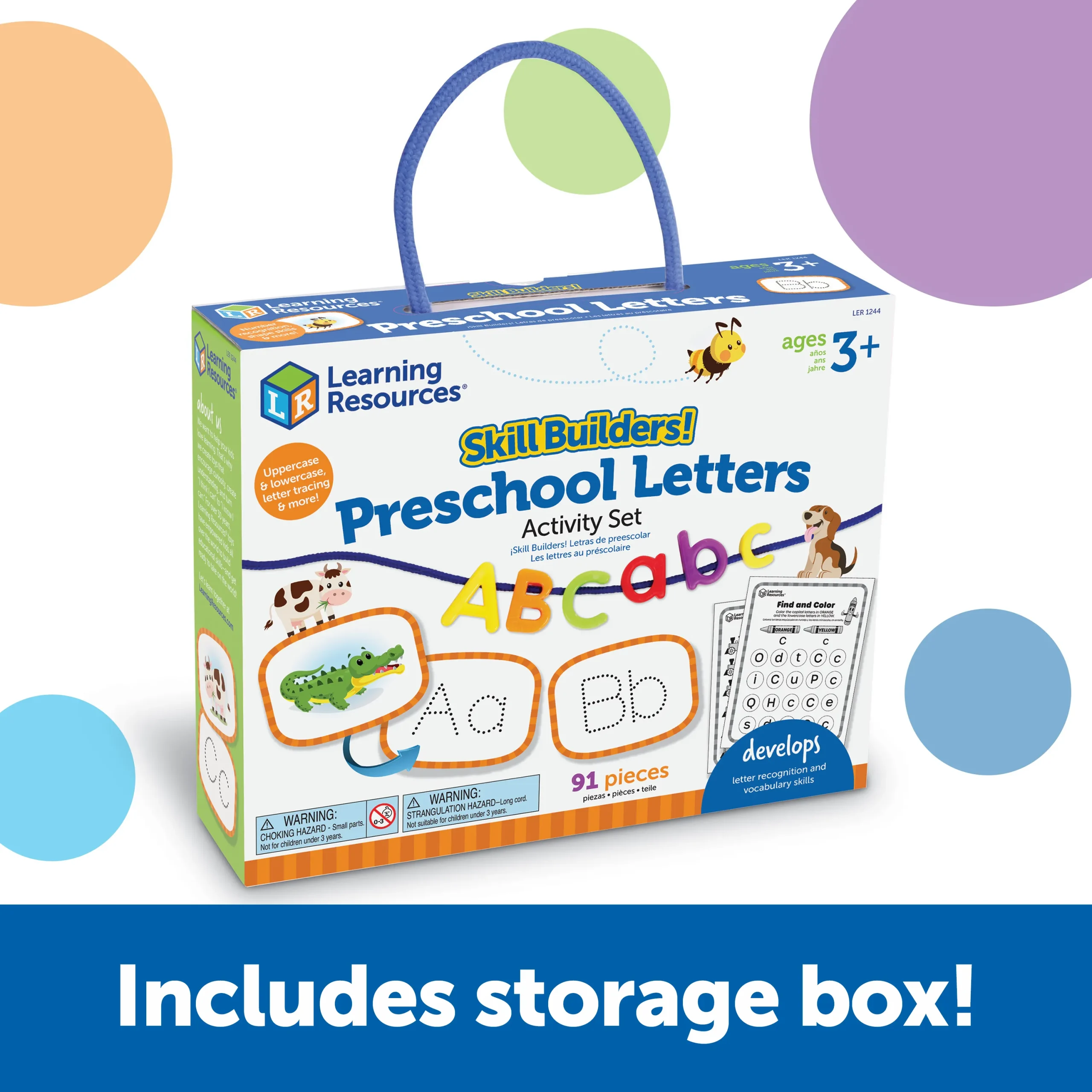 Learning Resources Puzzle Skill Builders! Preschool Letters - Image 5