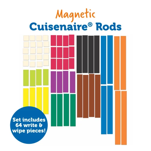 Alternative view of Learning Resources Puzzle Magnetic Cuisenaire® Rods