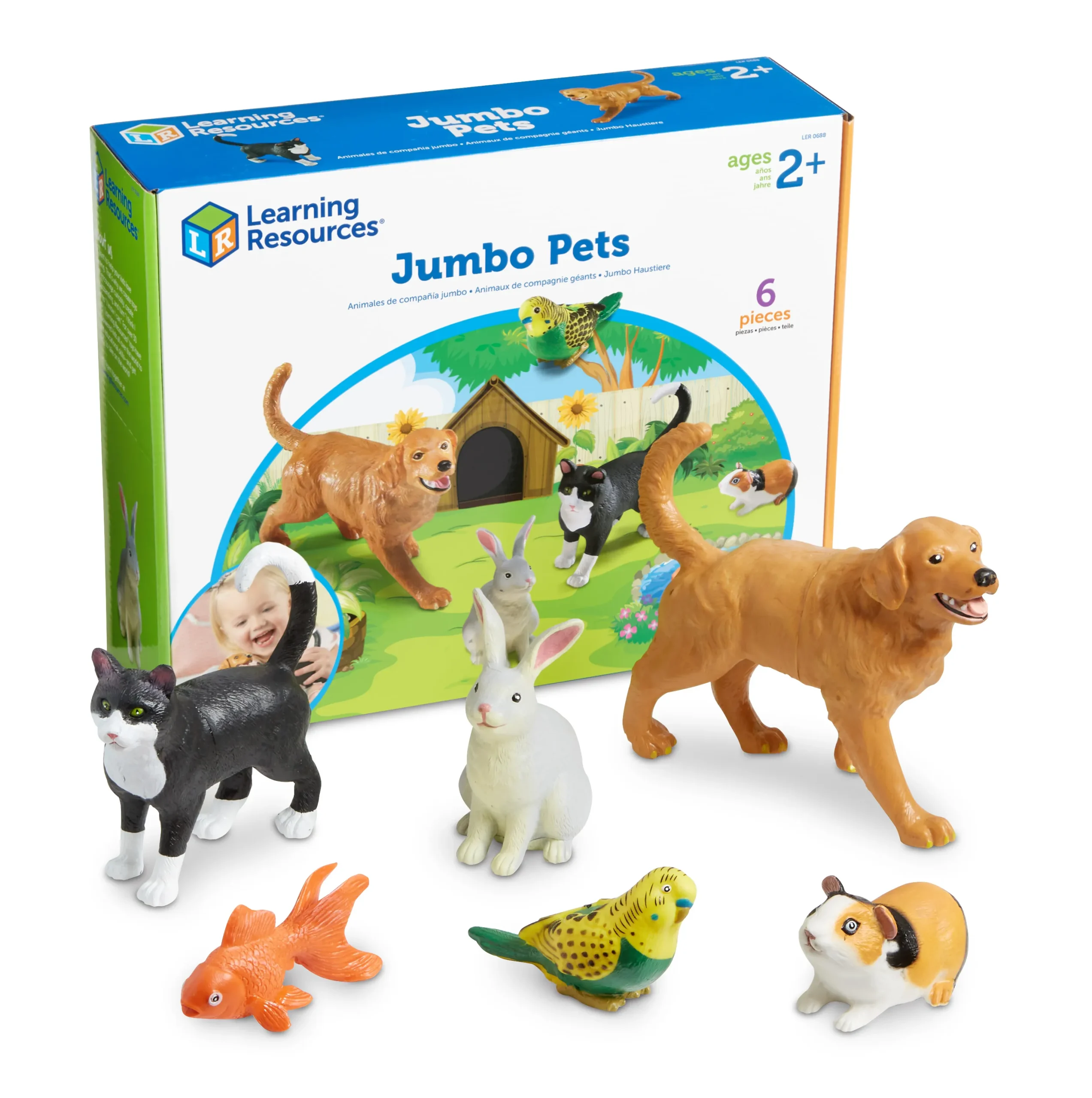 Learning Resources Puzzle Jumbo Pets