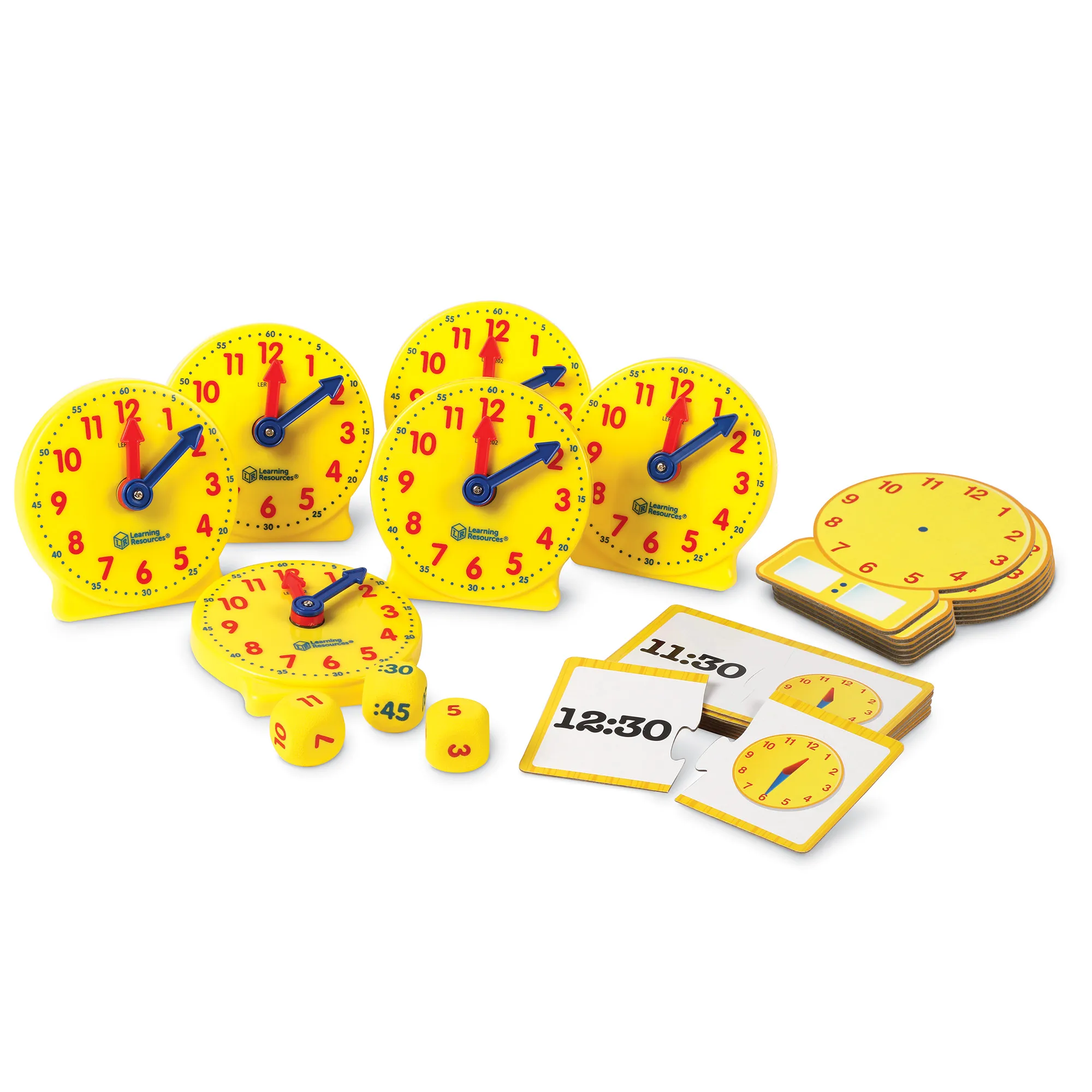 Learning Resources Puzzle About Time! Small Group Activity Set