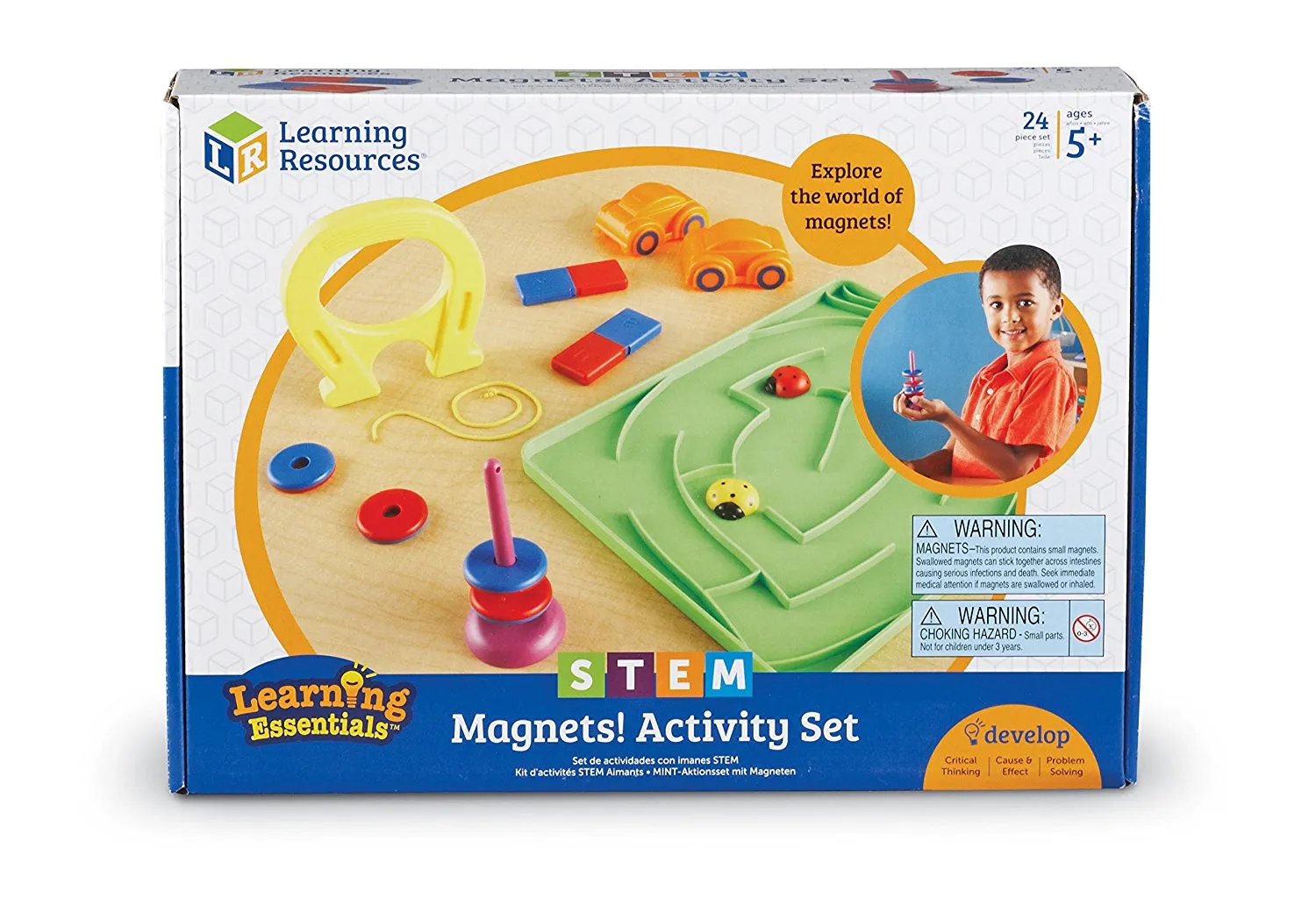 Learning Resources Puzzle STEM Magnets Activity Set - Image 5