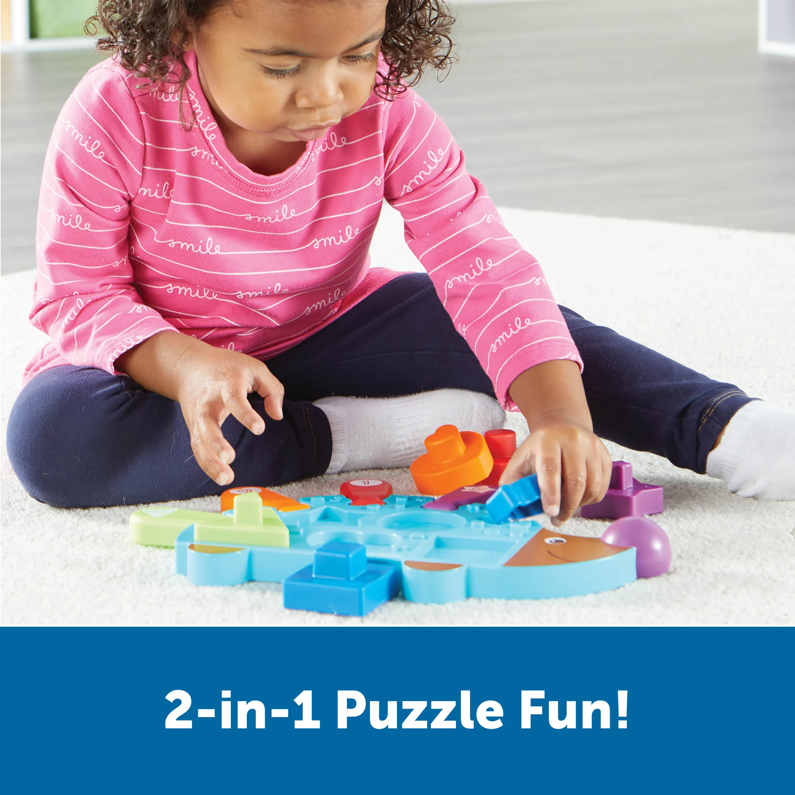 Learning Resources Puzzle Spike the Fine Motor Hedgehog® Puzzle Playmate - Image 3