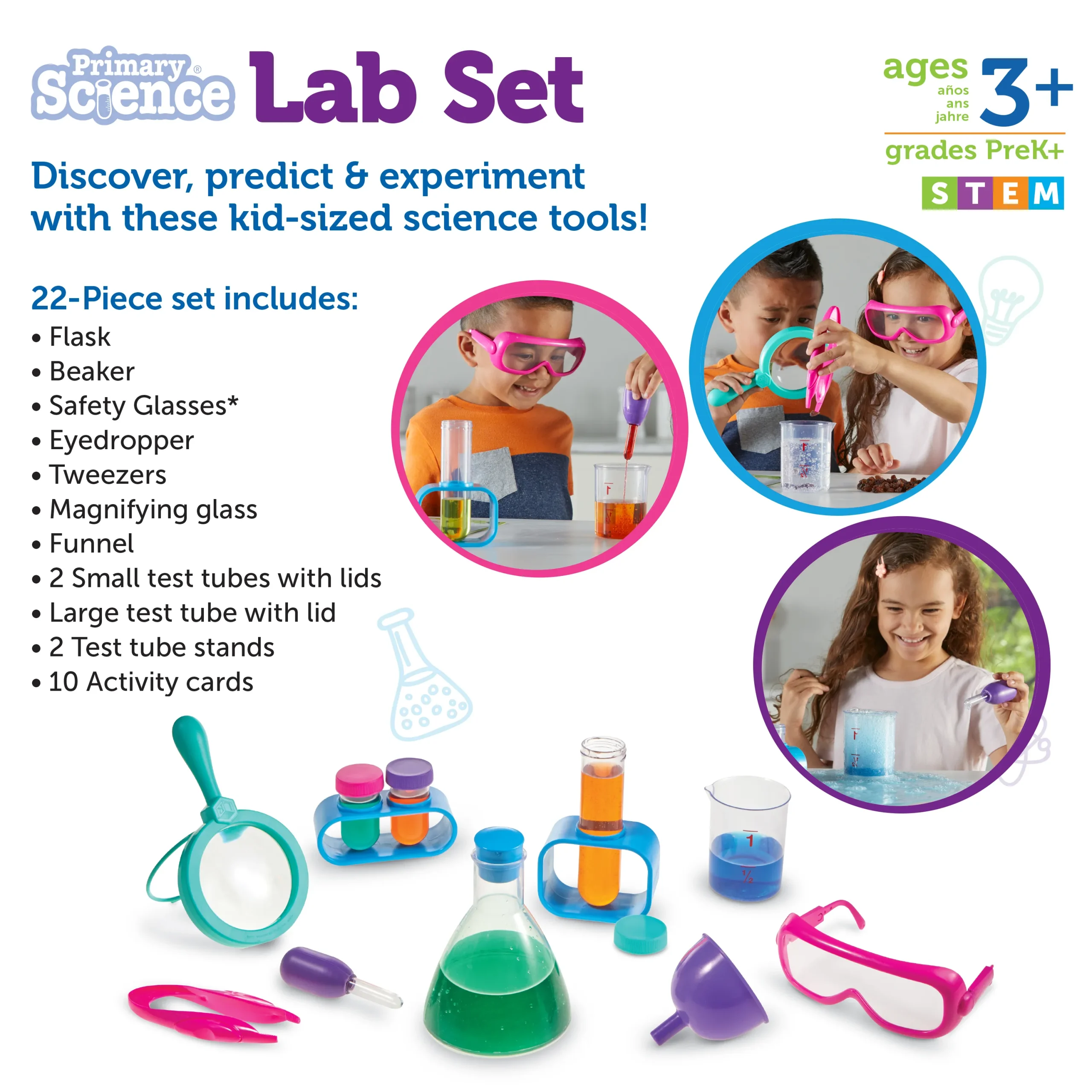 Learning Resources Puzzle Primary Science® Lab Set - Alternative Color - Image 6