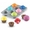 Learning Resources Puzzle Smart Snacks® Shape Sorting Cupcakes