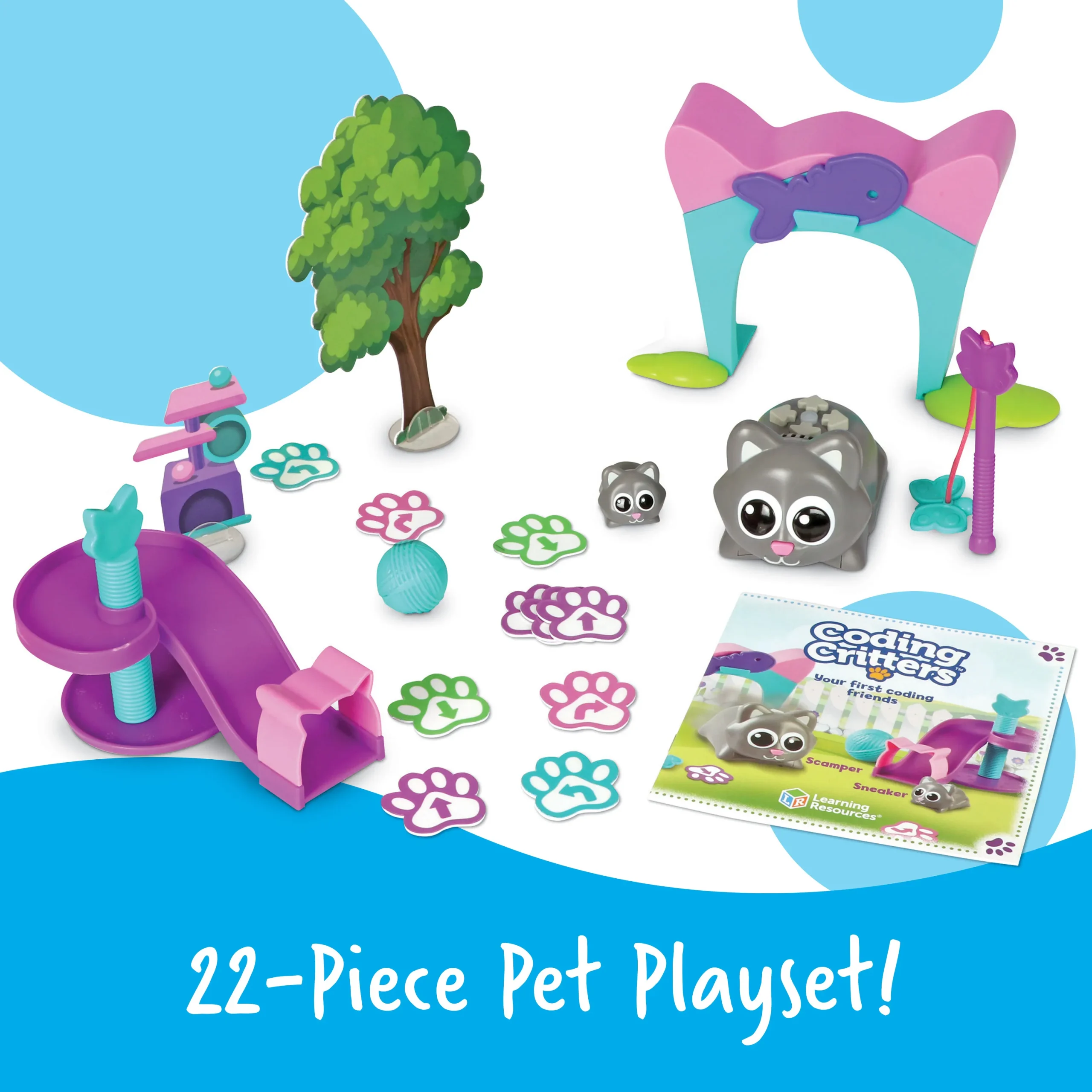 Learning Resources Puzzle Coding Critters® Scamper & Sneaker - Image 5