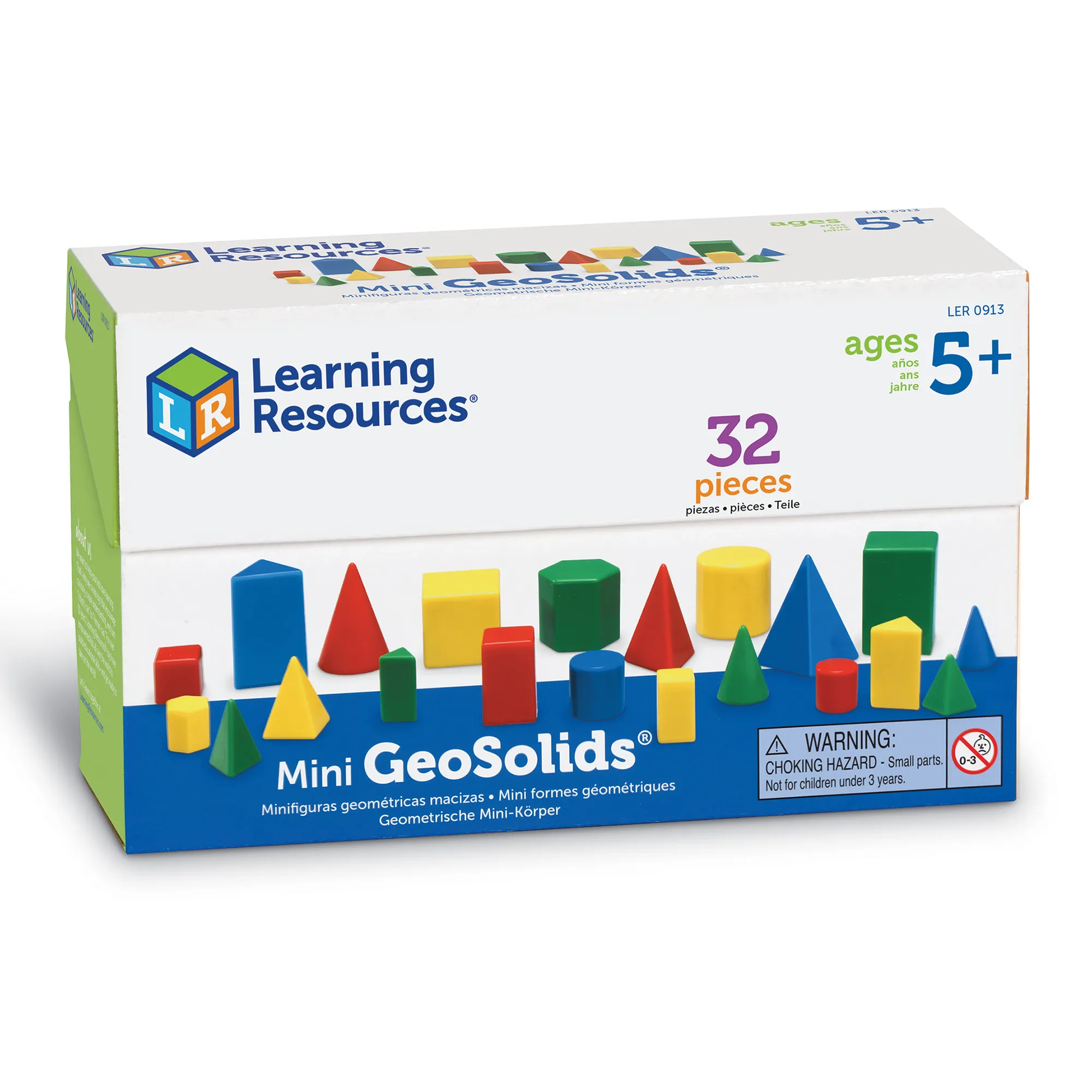 Learning Resources Puzzle Mini GeoSolids® - Image 7