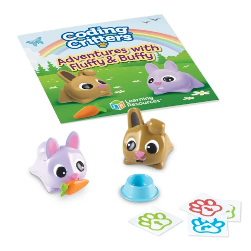 Learning Resources Puzzle Coding Critters® Pair-a-Pets: Adventures with Fluffy & Buffy