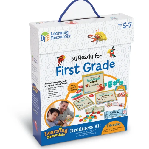 Alternative view of Learning Resources Puzzle All Ready for First Grade Readiness Kit