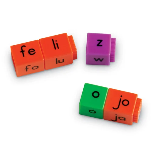 Alternative view of Learning Resources Puzzle Juego de Palabras Spanish Reading Rods Word Game