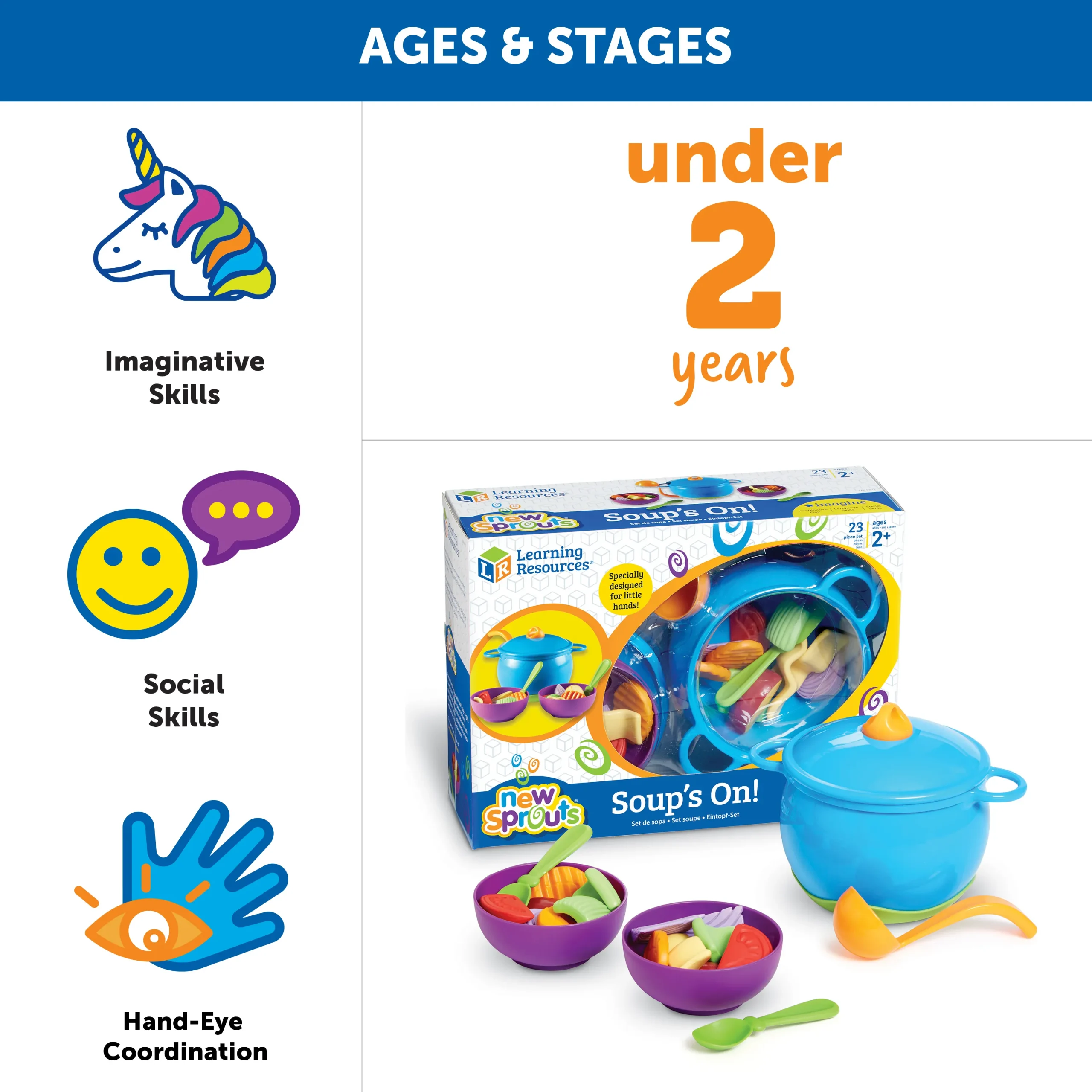 Learning Resources Puzzle New Sprouts® Soup's On! - Image 7
